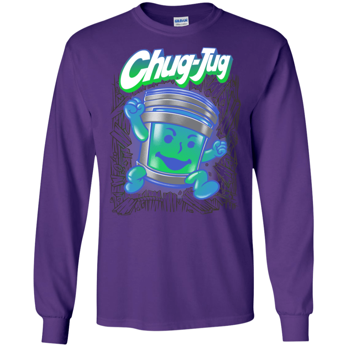 T-Shirts Purple / S Chug-Jug Men's Long Sleeve T-Shirt