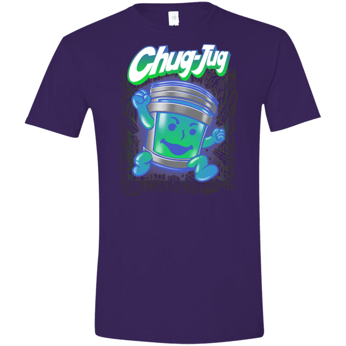 T-Shirts Purple / S Chug-Jug Men's Semi-Fitted Softstyle