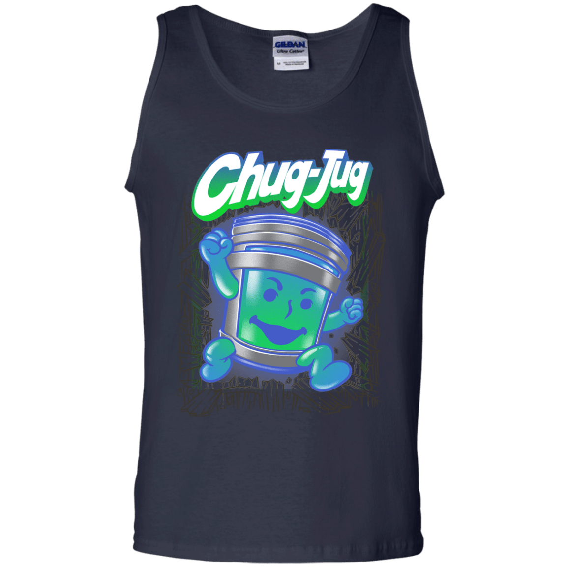 T-Shirts Navy / S Chug-Jug Men's Tank Top