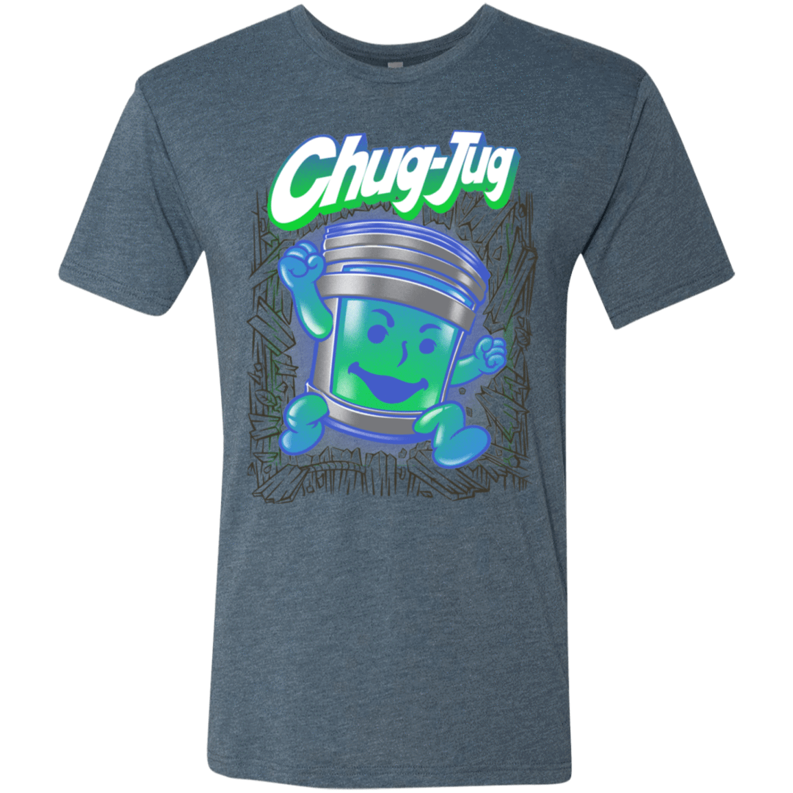 T-Shirts Indigo / S Chug-Jug Men's Triblend T-Shirt