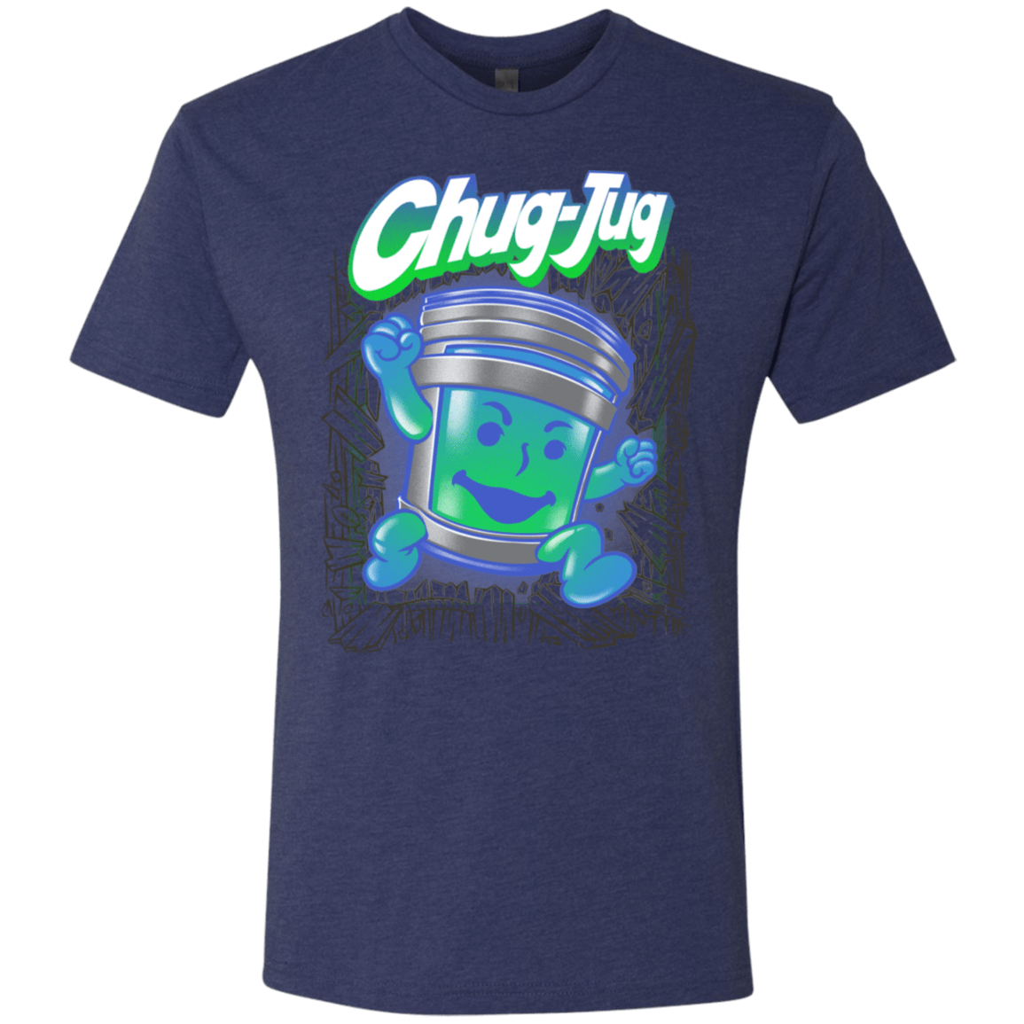 T-Shirts Vintage Navy / S Chug-Jug Men's Triblend T-Shirt