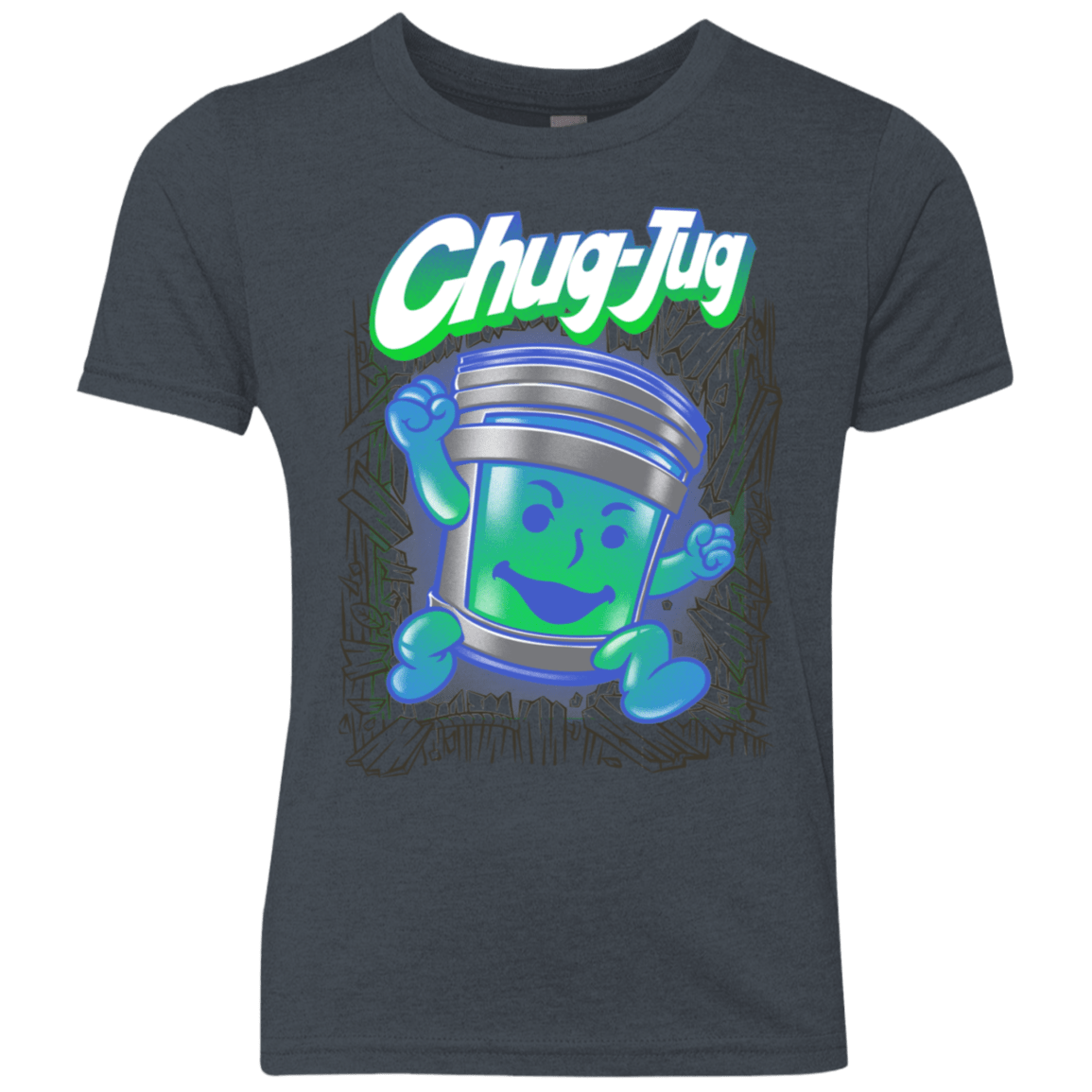 T-Shirts Vintage Navy / YXS Chug-Jug Youth Triblend T-Shirt