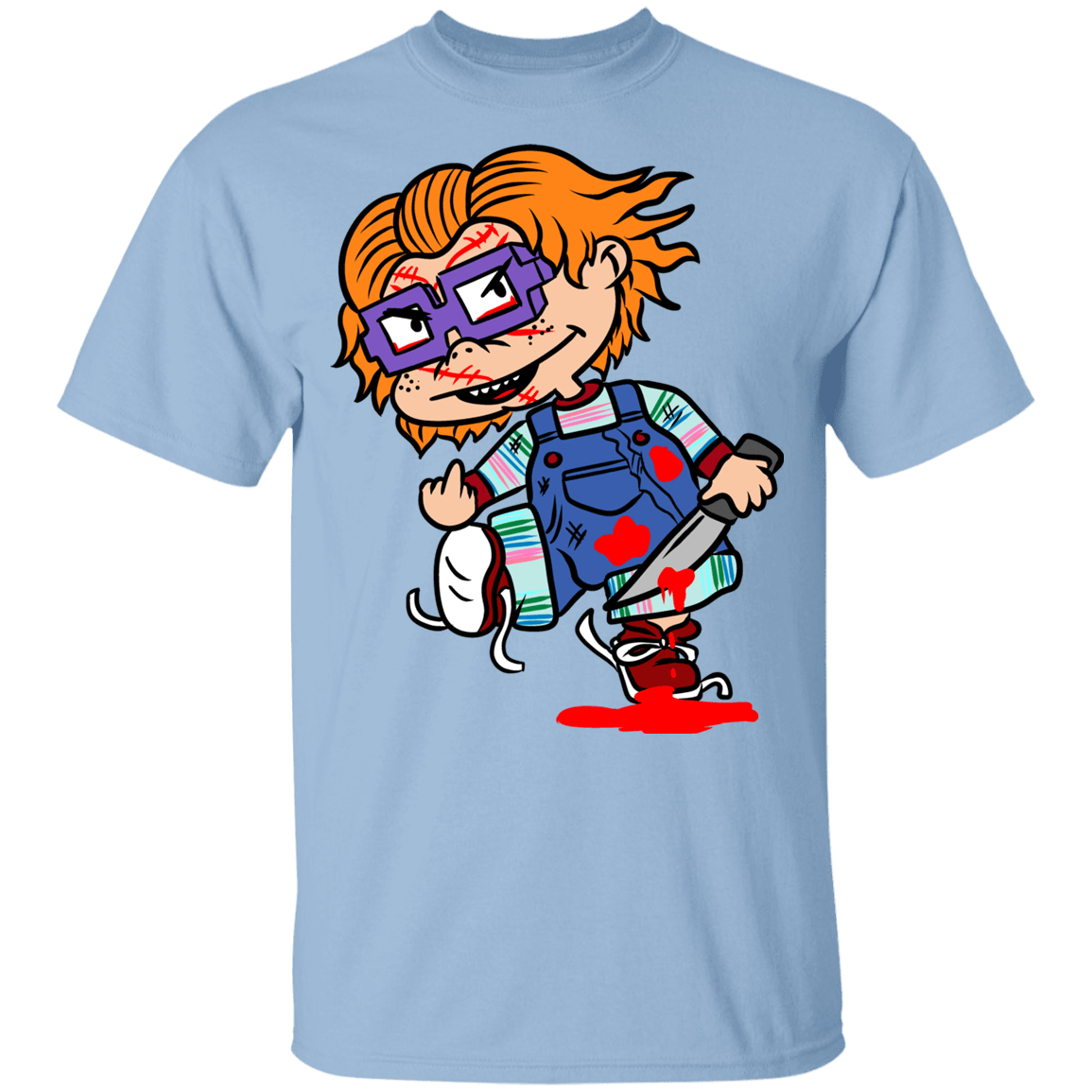 T-Shirts Light Blue / YXS Chukie Youth T-Shirt