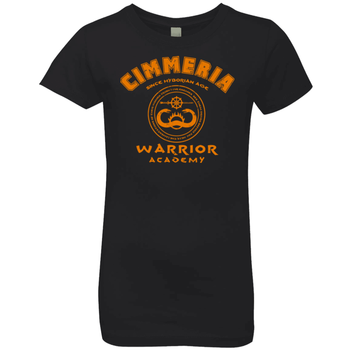 T-Shirts Black / YXS Cimmeria Warrior Academy Girls Premium T-Shirt