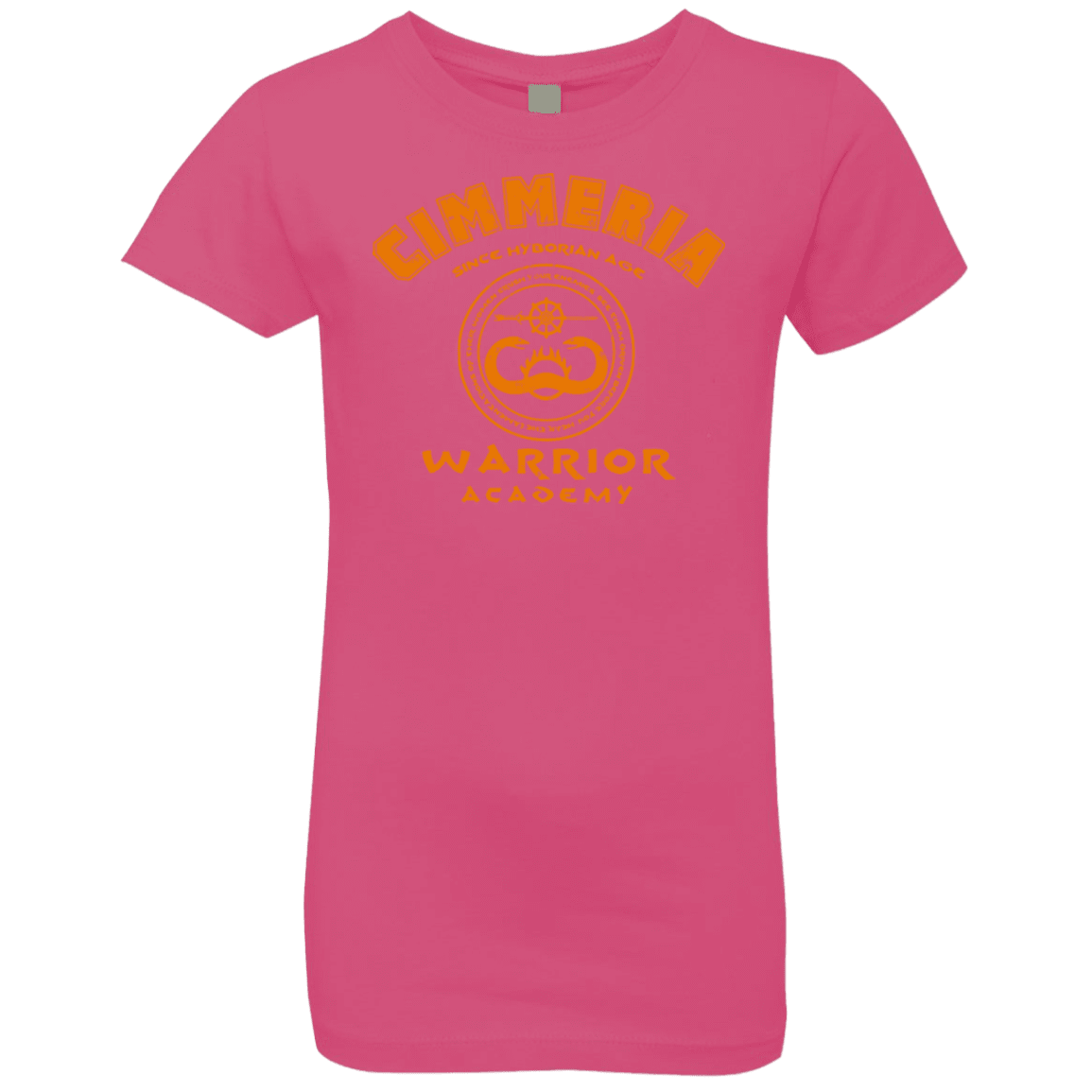 T-Shirts Hot Pink / YXS Cimmeria Warrior Academy Girls Premium T-Shirt