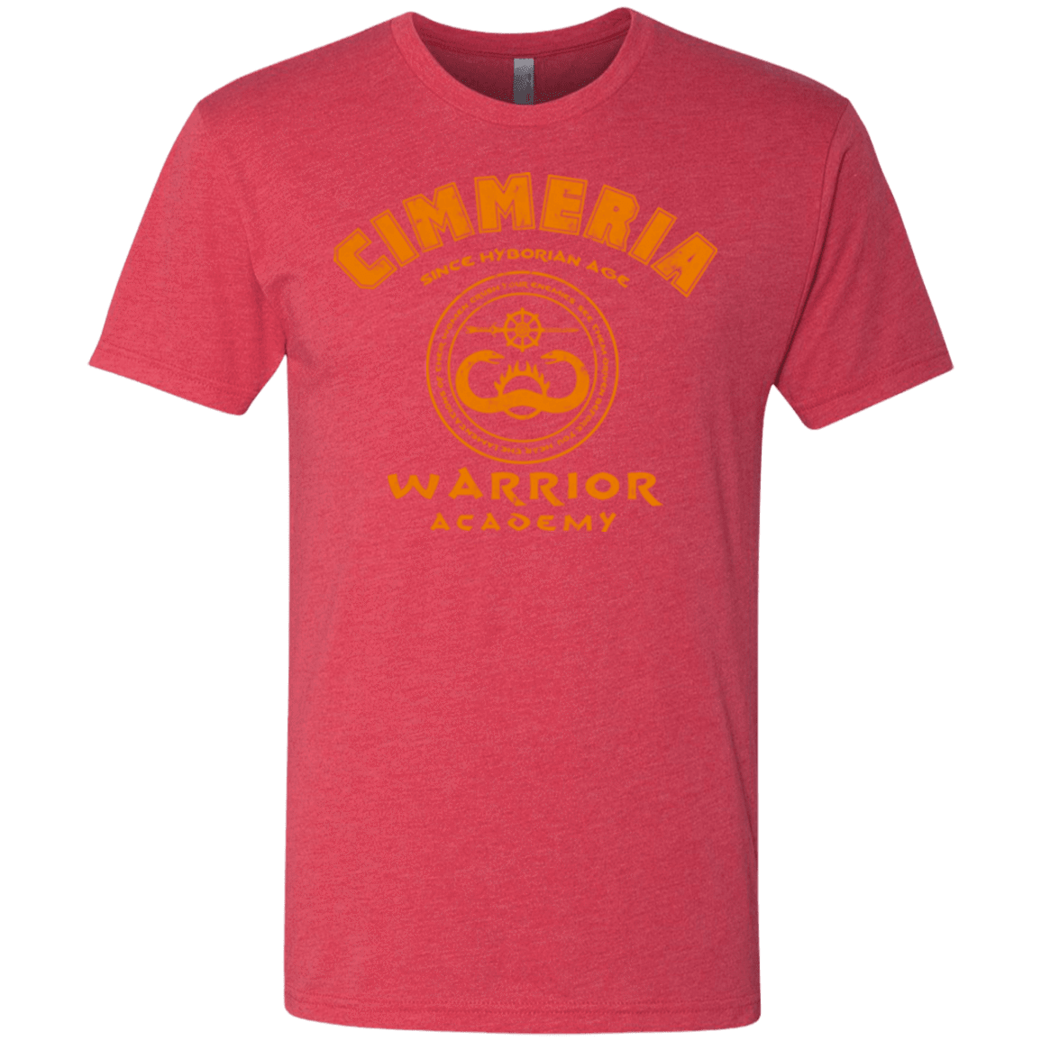 T-Shirts Vintage Red / Small Cimmeria Warrior Academy Men's Triblend T-Shirt
