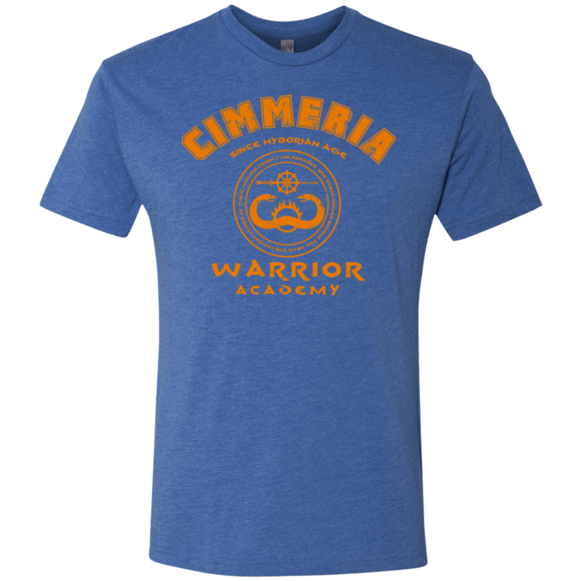 T-Shirts Vintage Royal / Small Cimmeria Warrior Academy Men's Triblend T-Shirt