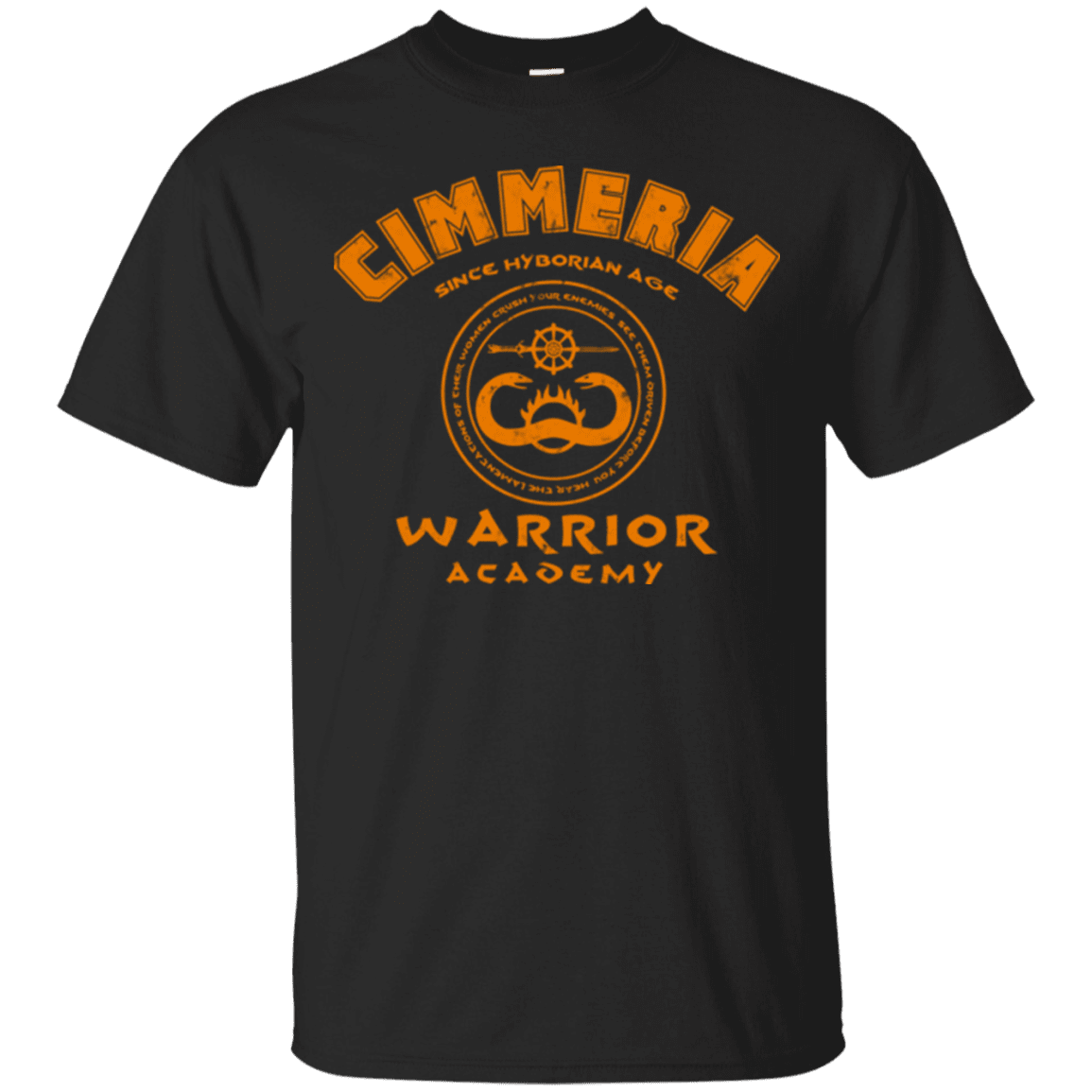 T-Shirts Black / Small Cimmeria Warrior Academy T-Shirt