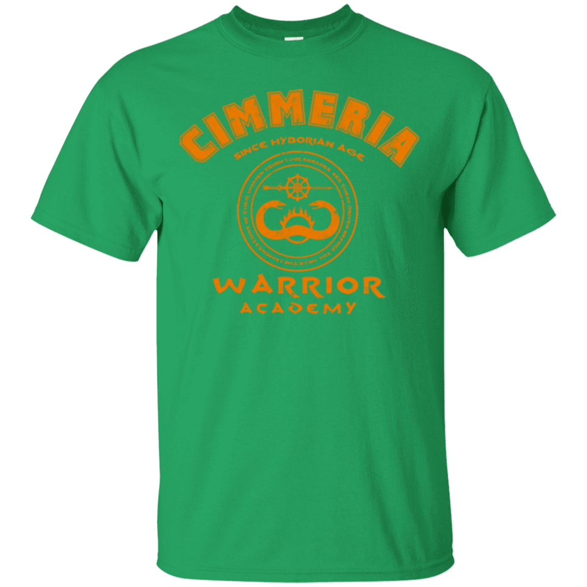 T-Shirts Irish Green / Small Cimmeria Warrior Academy T-Shirt