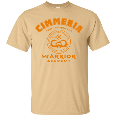 T-Shirts Vegas Gold / Small Cimmeria Warrior Academy T-Shirt