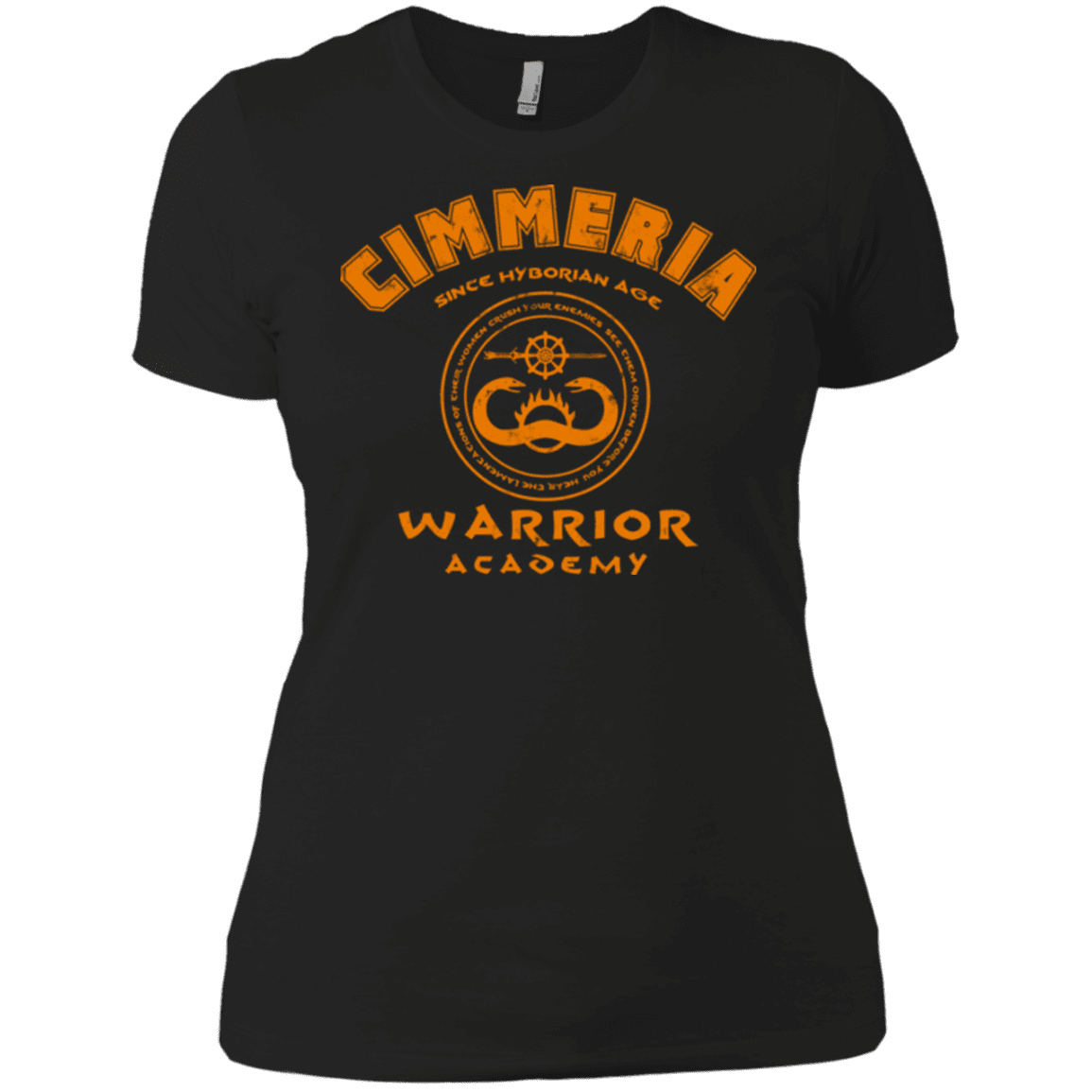 T-Shirts Black / X-Small Cimmeria Warrior Academy Women's Premium T-Shirt