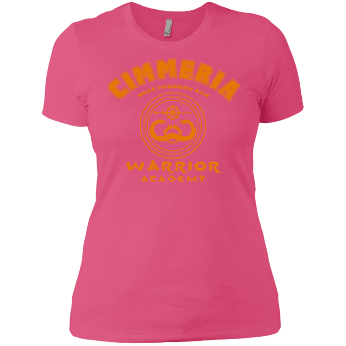 T-Shirts Hot Pink / X-Small Cimmeria Warrior Academy Women's Premium T-Shirt