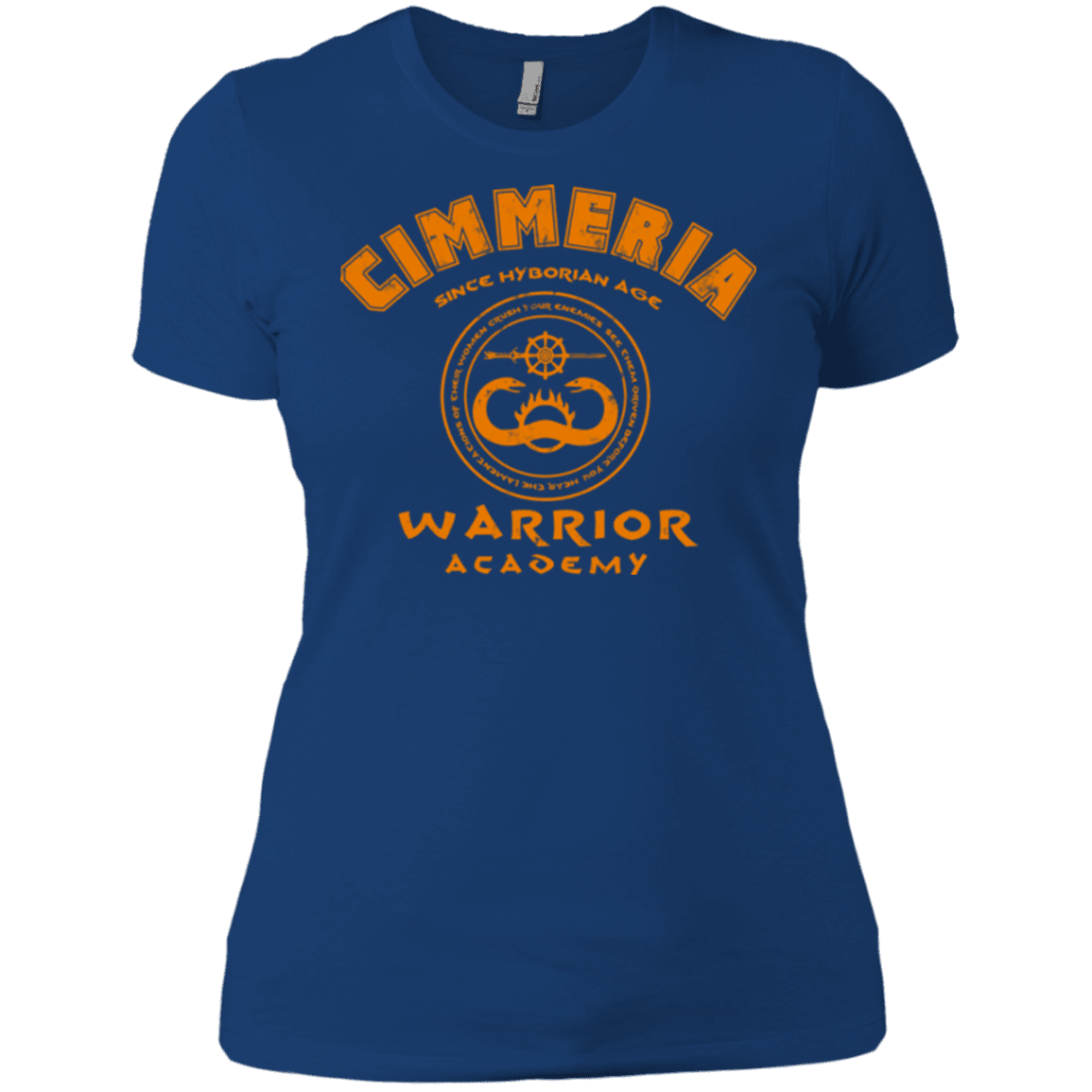 T-Shirts Royal / X-Small Cimmeria Warrior Academy Women's Premium T-Shirt