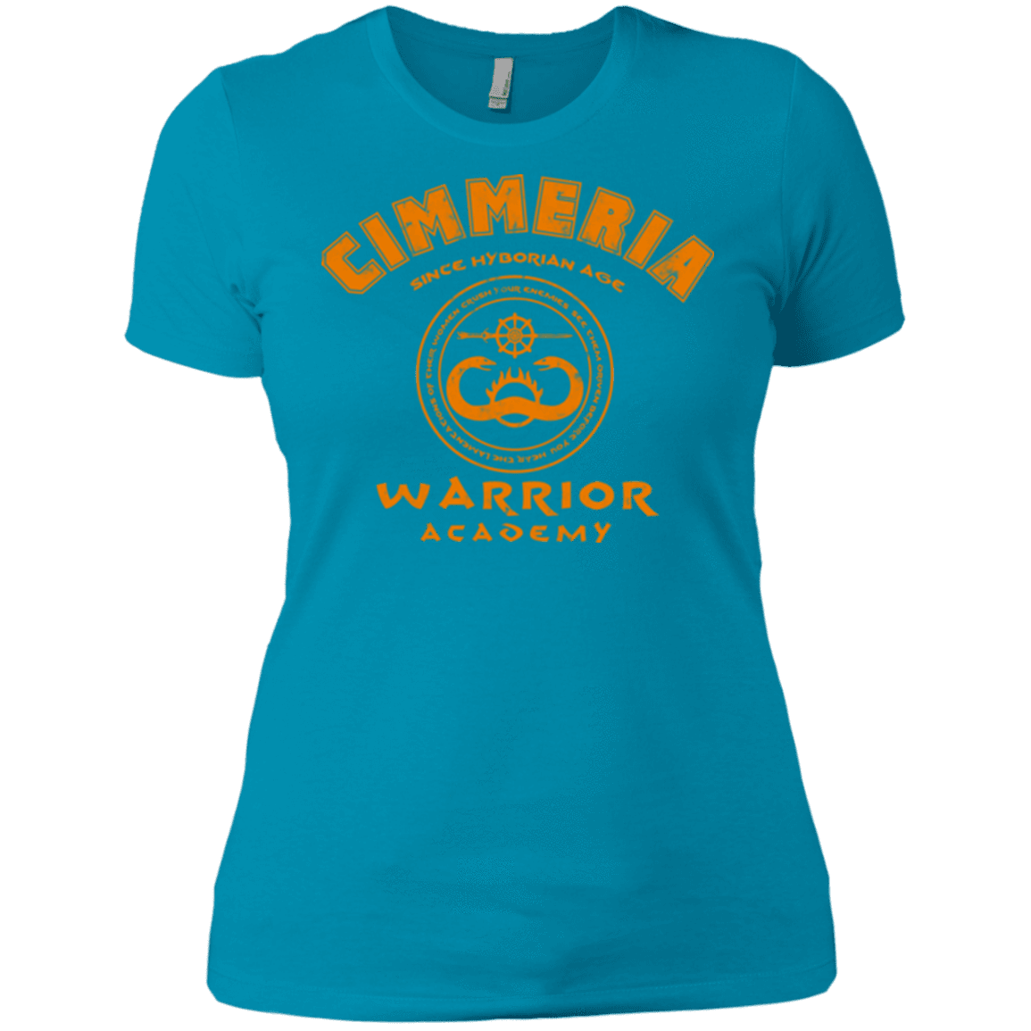 T-Shirts Turquoise / X-Small Cimmeria Warrior Academy Women's Premium T-Shirt