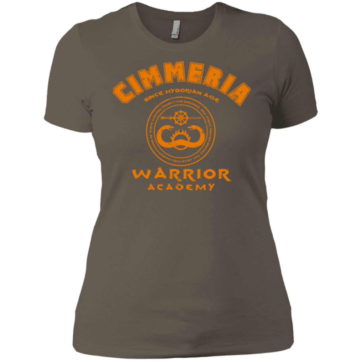 T-Shirts Warm Grey / X-Small Cimmeria Warrior Academy Women's Premium T-Shirt