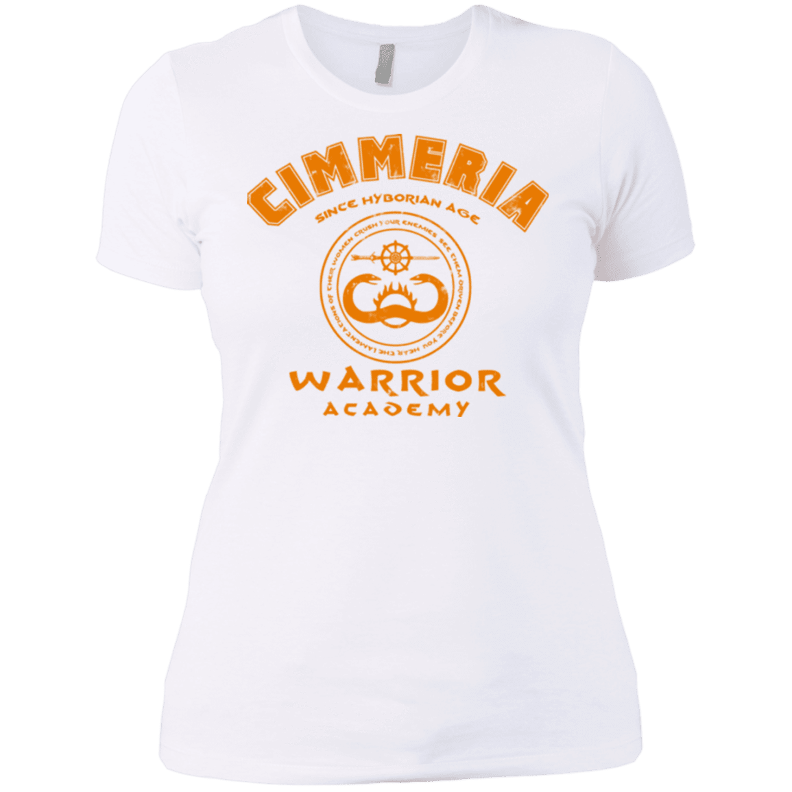 T-Shirts White / X-Small Cimmeria Warrior Academy Women's Premium T-Shirt