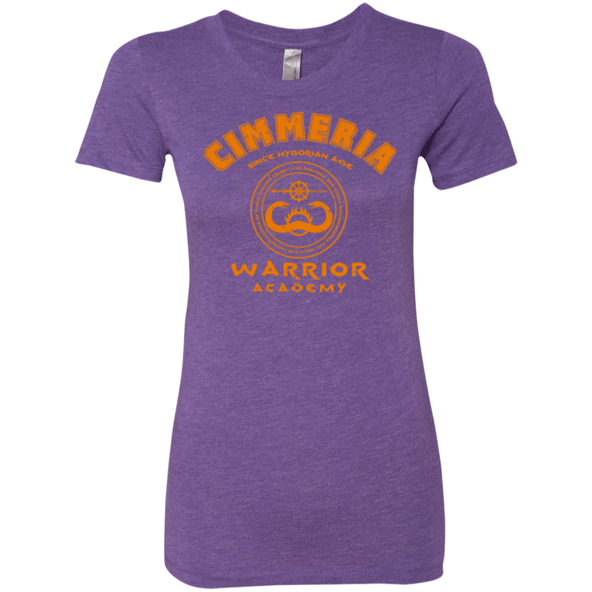 T-Shirts Purple Rush / Small Cimmeria Warrior Academy Women's Triblend T-Shirt
