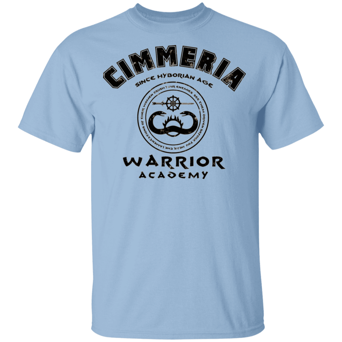 T-Shirts Light Blue / YXS Cimmeria Warrior Academy Youth T-Shirt