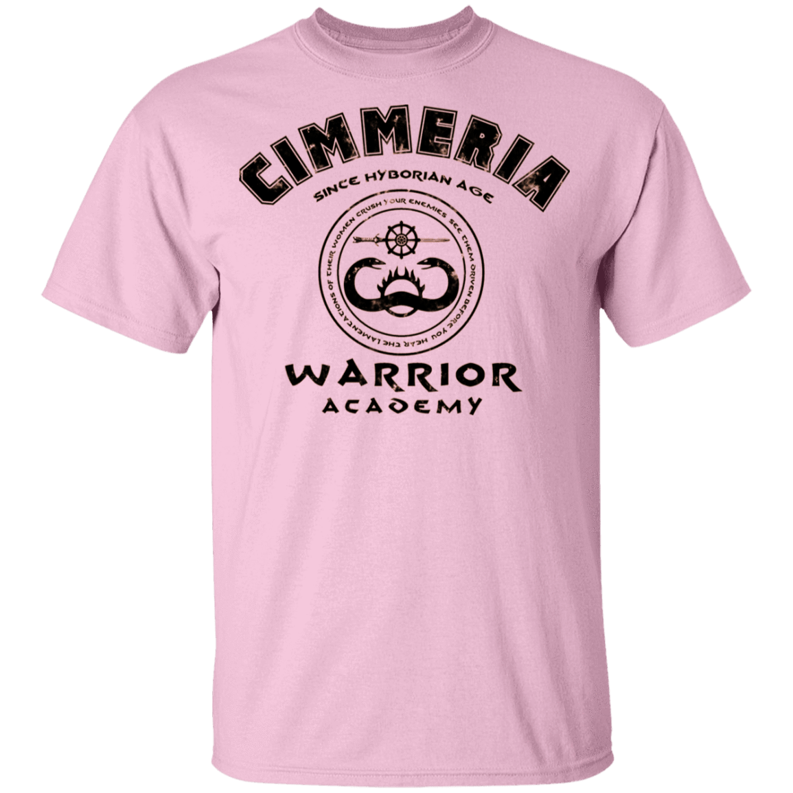 T-Shirts Light Pink / YXS Cimmeria Warrior Academy Youth T-Shirt