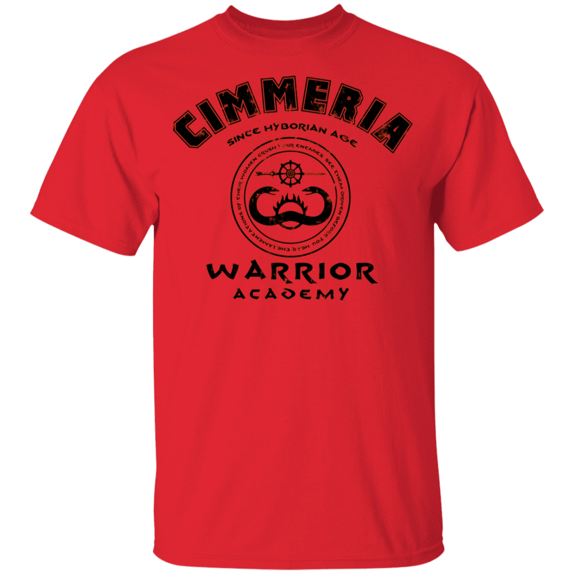 T-Shirts Red / YXS Cimmeria Warrior Academy Youth T-Shirt