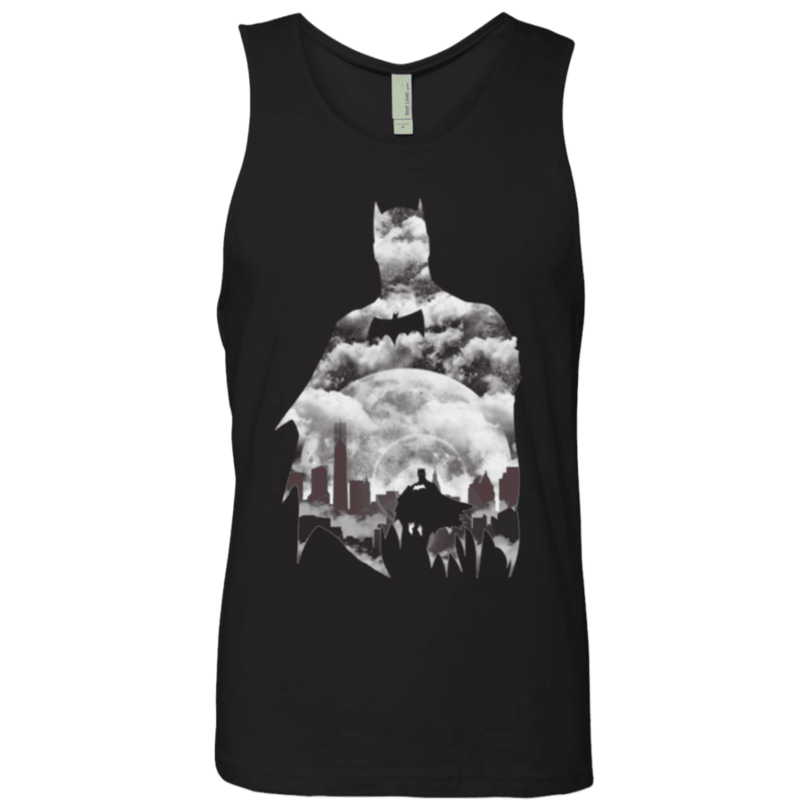 T-Shirts Black / Small City by Night Men's Premium Tank Top