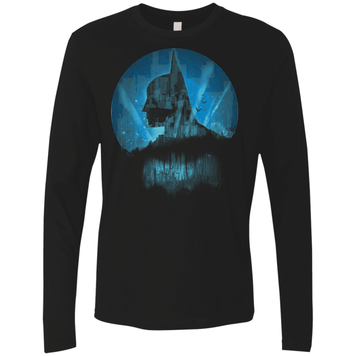T-Shirts Black / Small City Knight Doc Men's Premium Long Sleeve