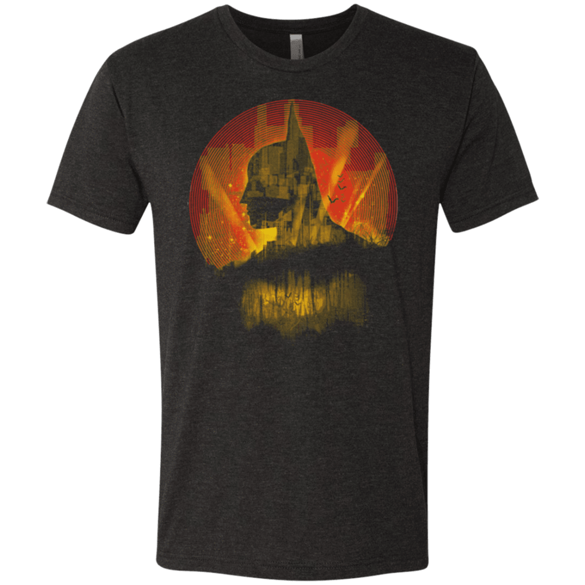 City Knight Doc Orange Men's Triblend T-Shirt