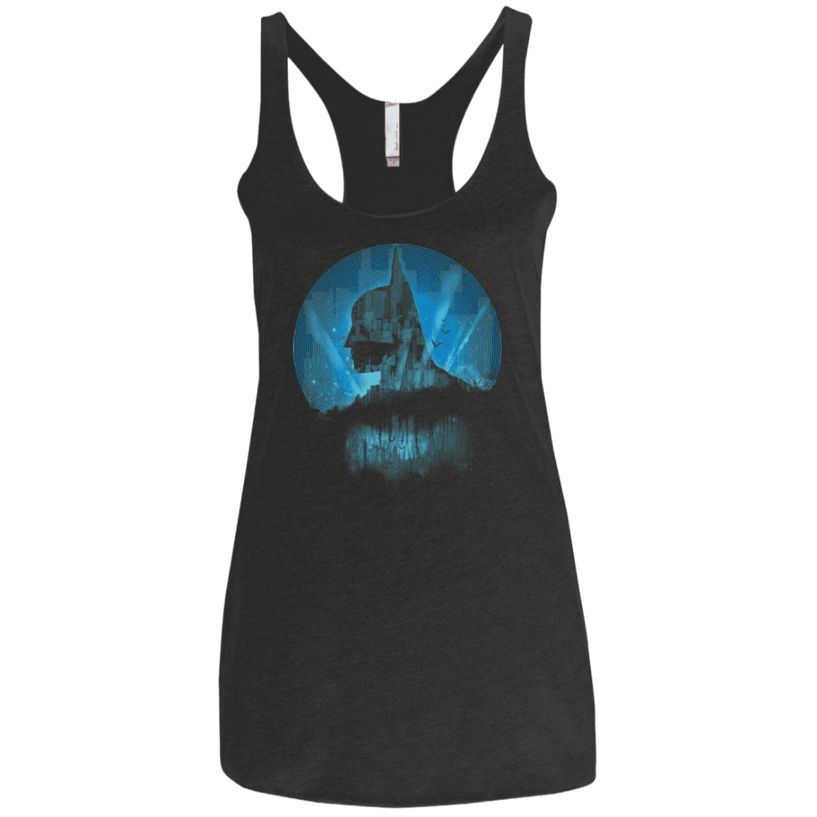 T-Shirts Vintage Black / X-Small City Knight Doc Women's Triblend Racerback Tank