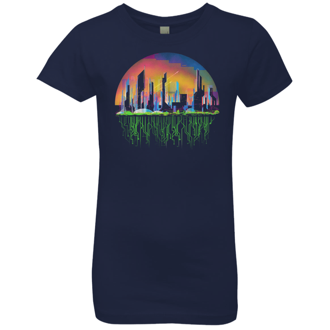 City of Tomorrow Girls Premium T-Shirt