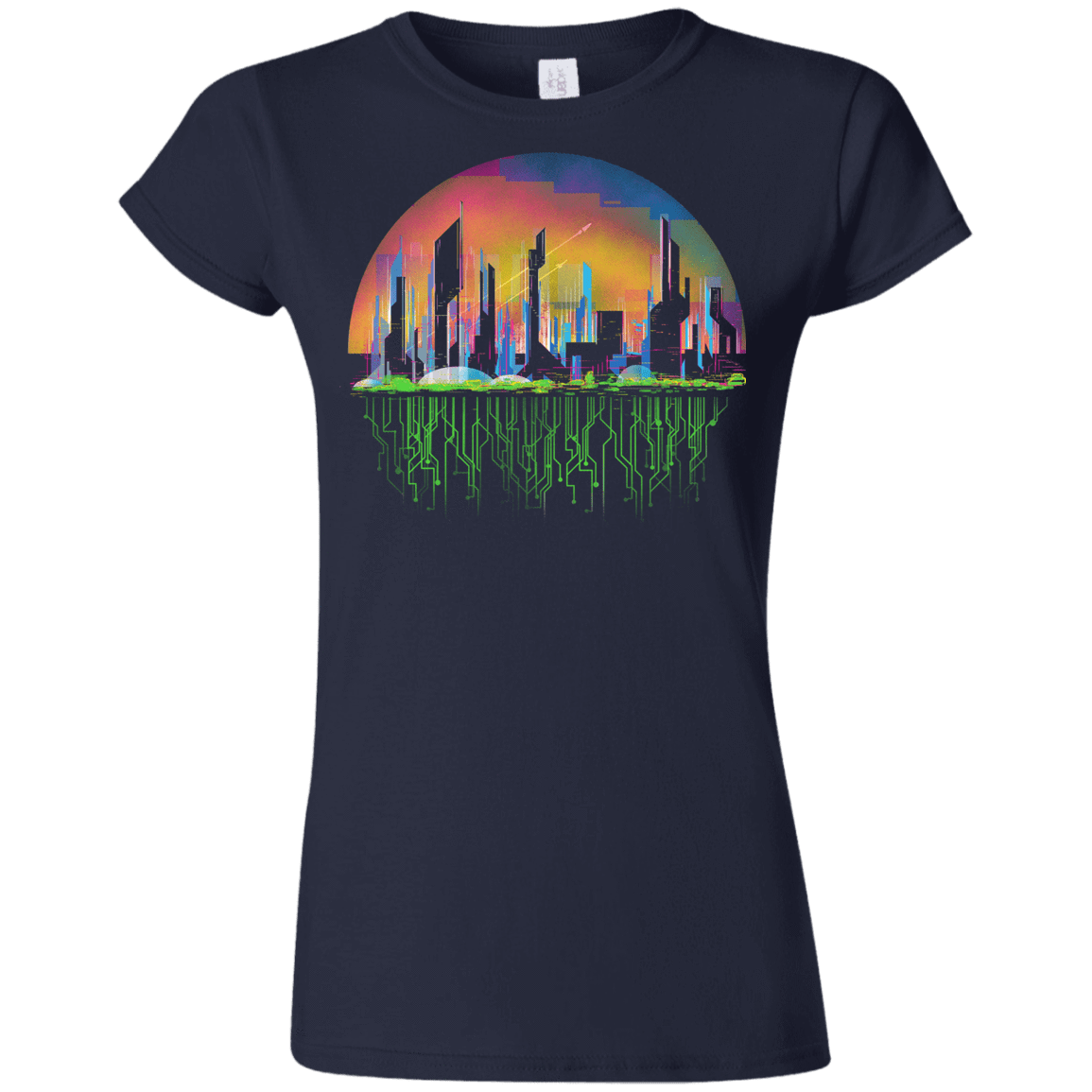 T-Shirts Navy / S City of Tomorrow Junior Slimmer-Fit T-Shirt