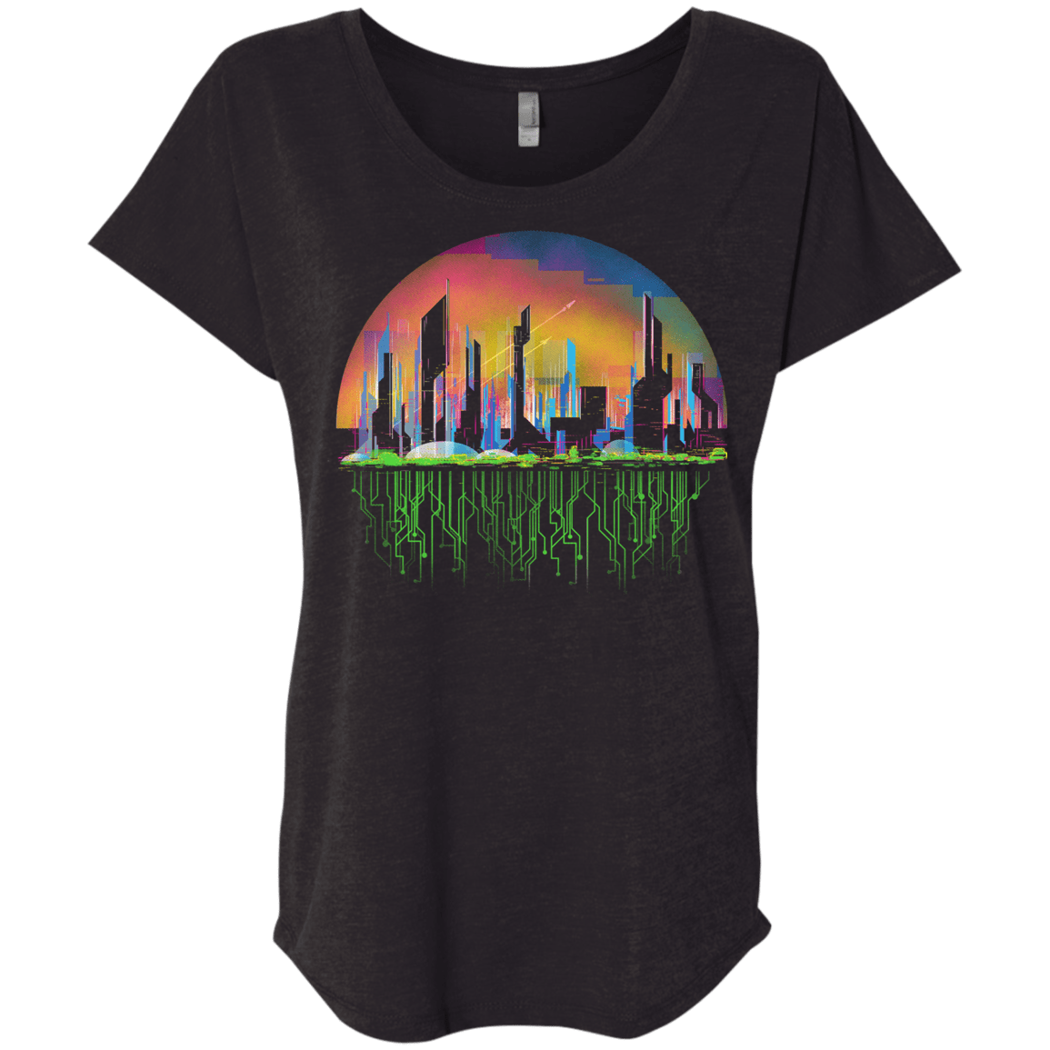 City of Tomorrow Triblend Dolman Sleeve