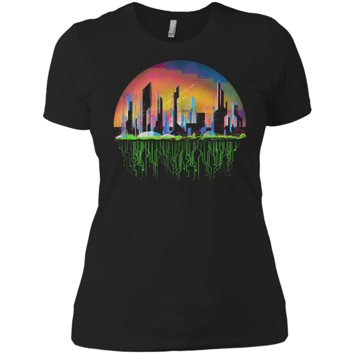 T-Shirts Black / X-Small City of Tomorrow Women's Premium T-Shirt