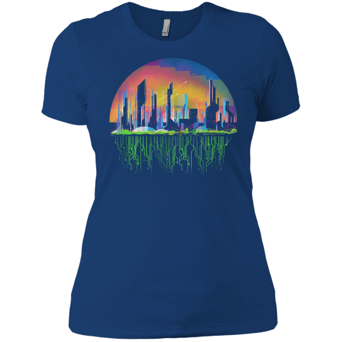 T-Shirts Royal / X-Small City of Tomorrow Women's Premium T-Shirt