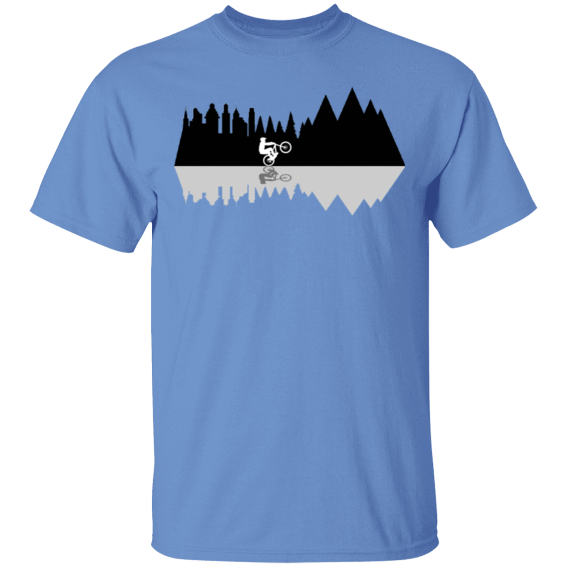 T-Shirts Carolina Blue / S City to Woods Ride T-Shirt