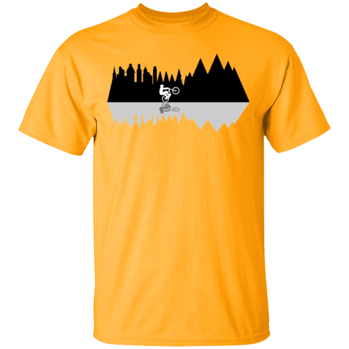 T-Shirts Gold / S City to Woods Ride T-Shirt