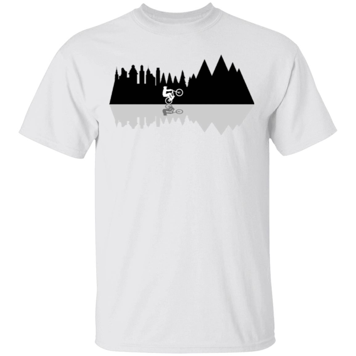 T-Shirts White / S City to Woods Ride T-Shirt