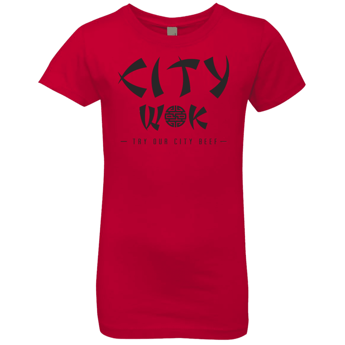 T-Shirts Red / YXS City Wok Girls Premium T-Shirt