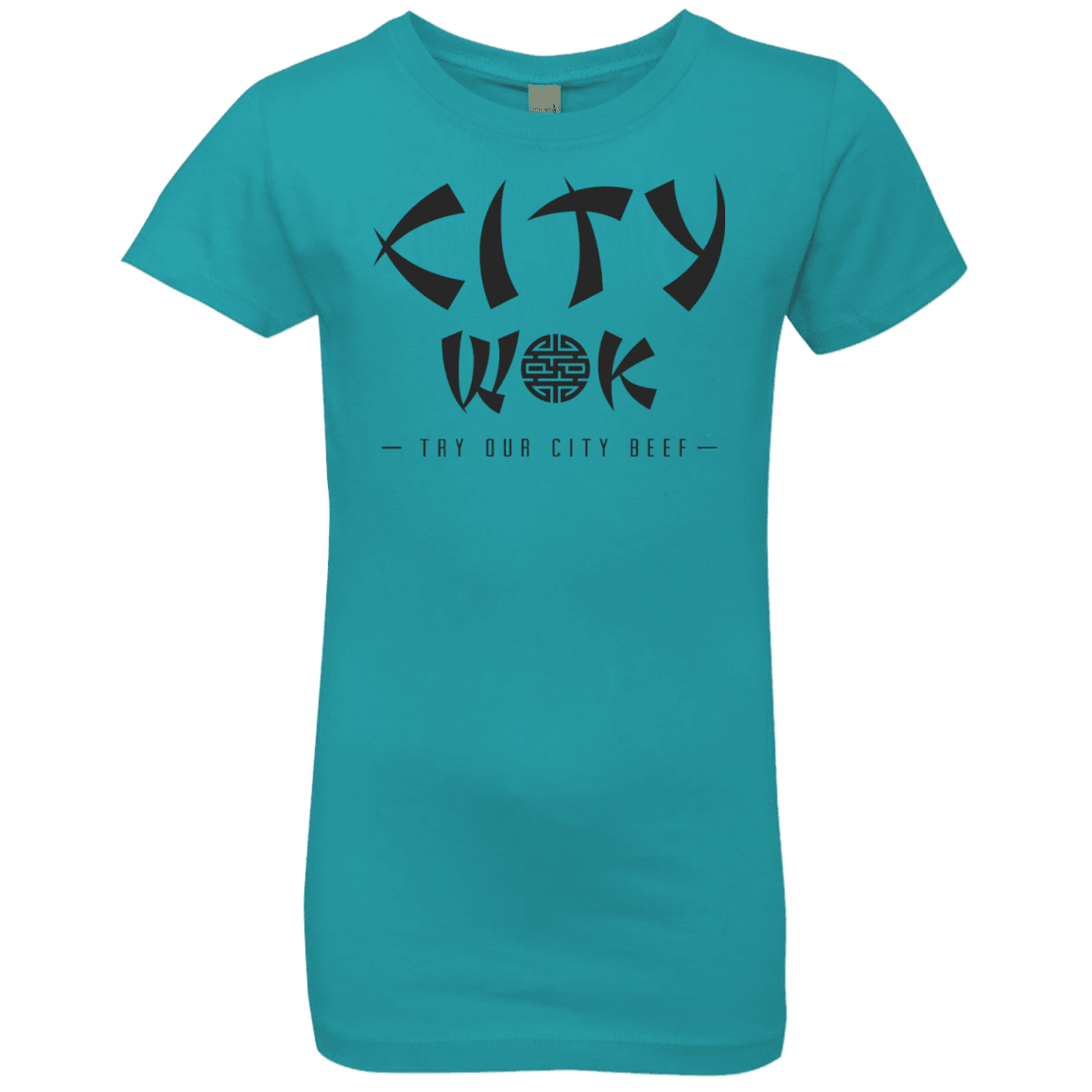 T-Shirts Tahiti Blue / YXS City Wok Girls Premium T-Shirt