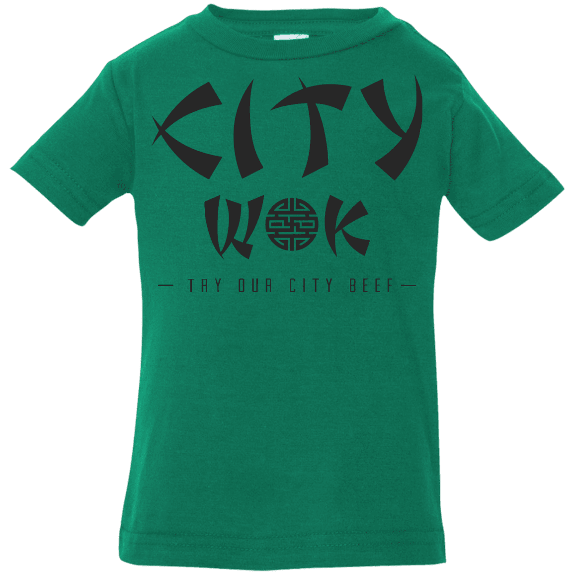 T-Shirts Kelly / 6 Months City Wok Infant Premium T-Shirt