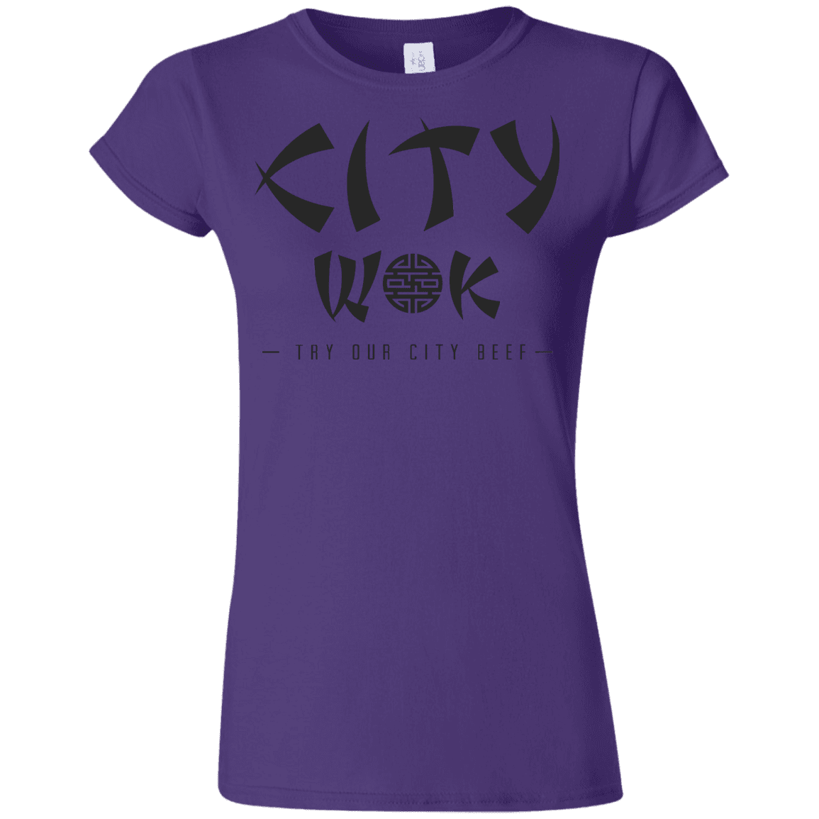 T-Shirts Purple / S City Wok Junior Slimmer-Fit T-Shirt