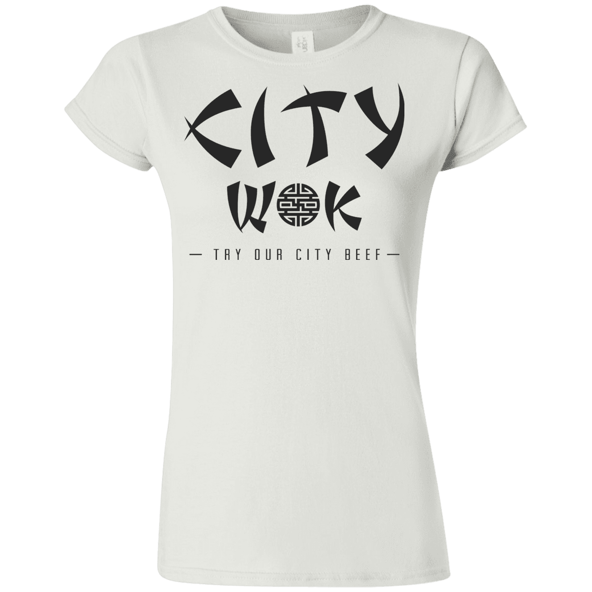 T-Shirts White / S City Wok Junior Slimmer-Fit T-Shirt