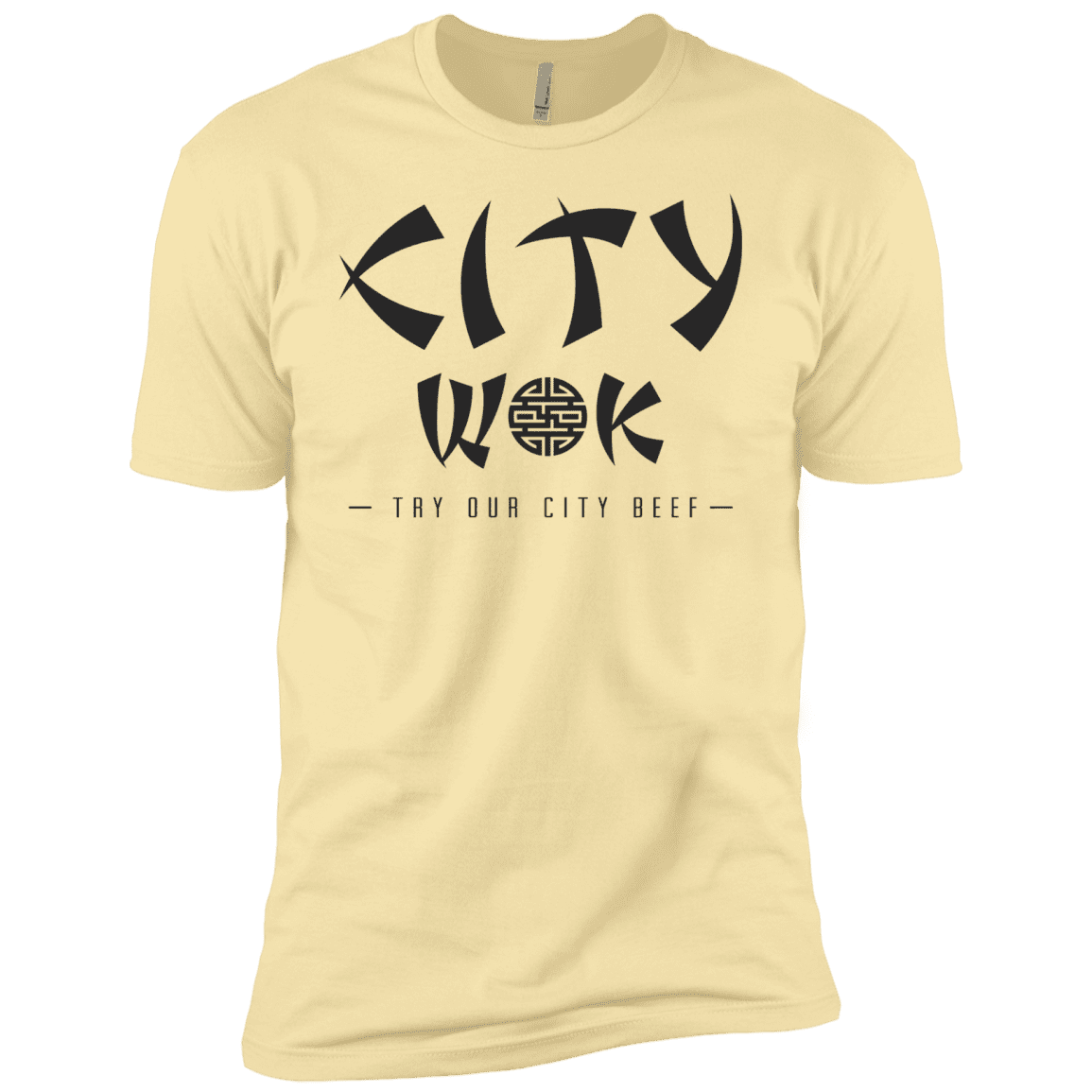 T-Shirts Banana Cream / X-Small City Wok Men's Premium T-Shirt