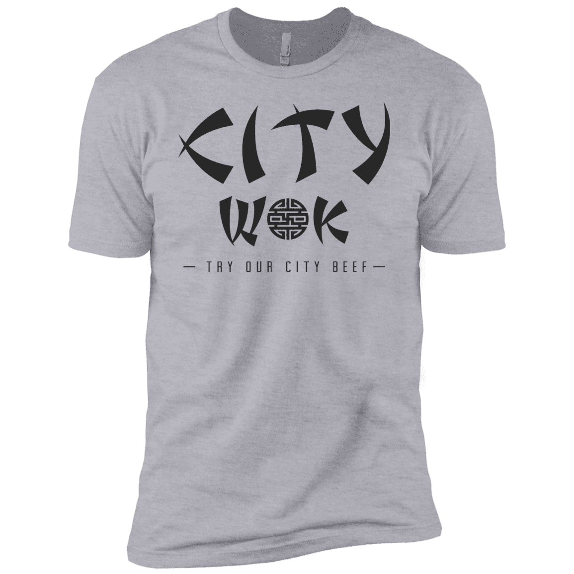 T-Shirts Heather Grey / X-Small City Wok Men's Premium T-Shirt