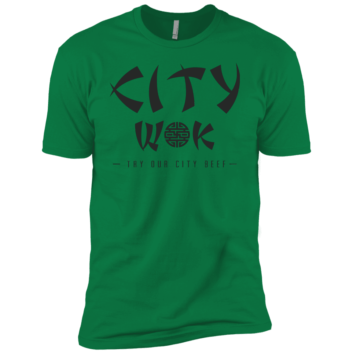 T-Shirts Kelly Green / X-Small City Wok Men's Premium T-Shirt