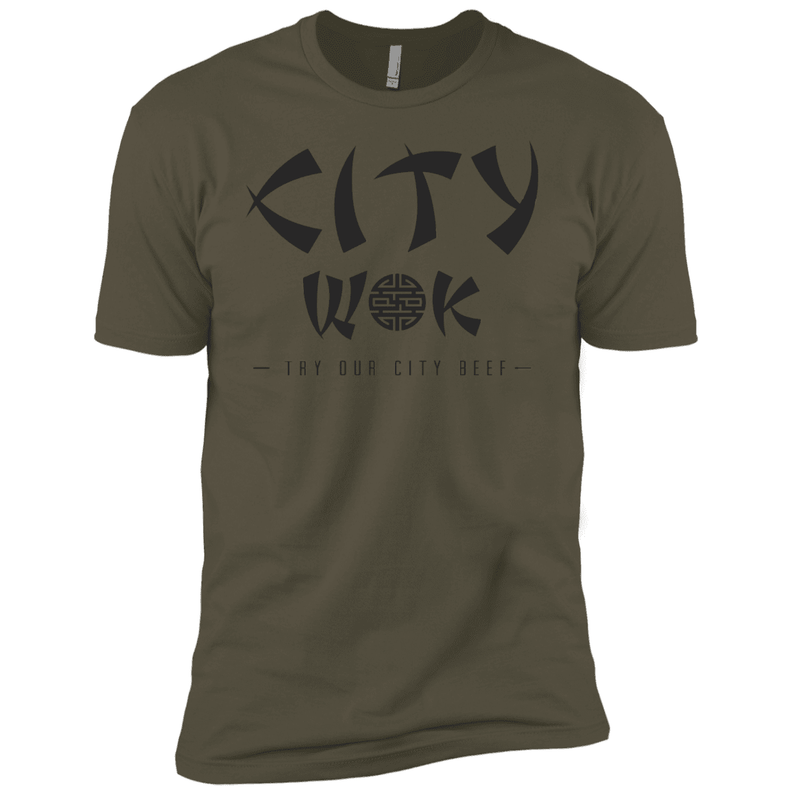 T-Shirts Military Green / X-Small City Wok Men's Premium T-Shirt