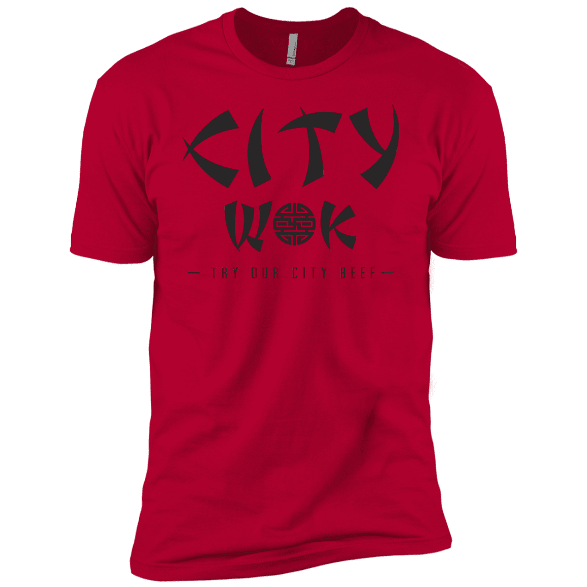 T-Shirts Red / X-Small City Wok Men's Premium T-Shirt