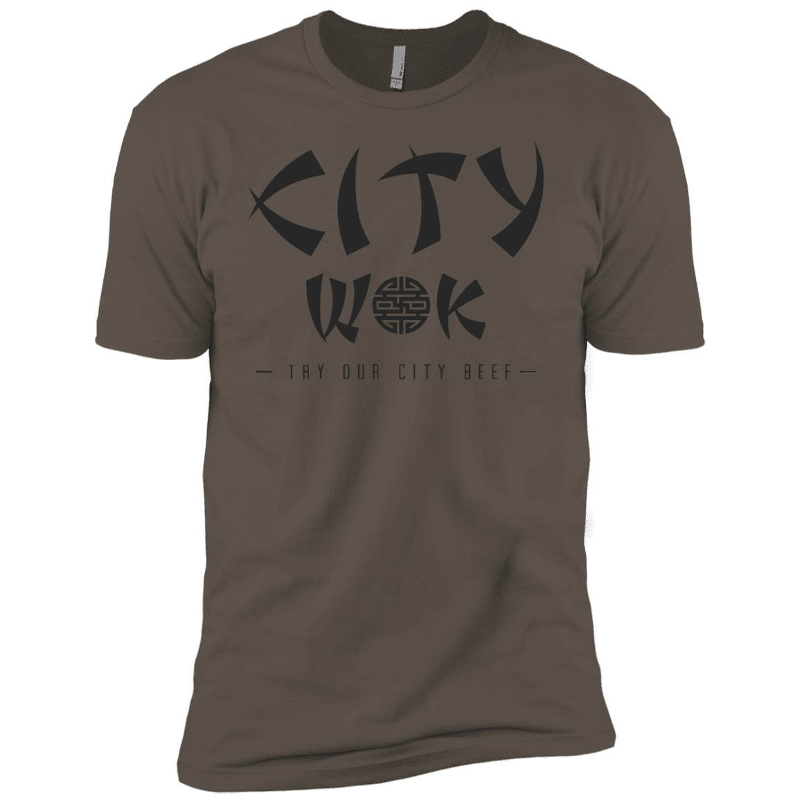T-Shirts Warm Grey / X-Small City Wok Men's Premium T-Shirt