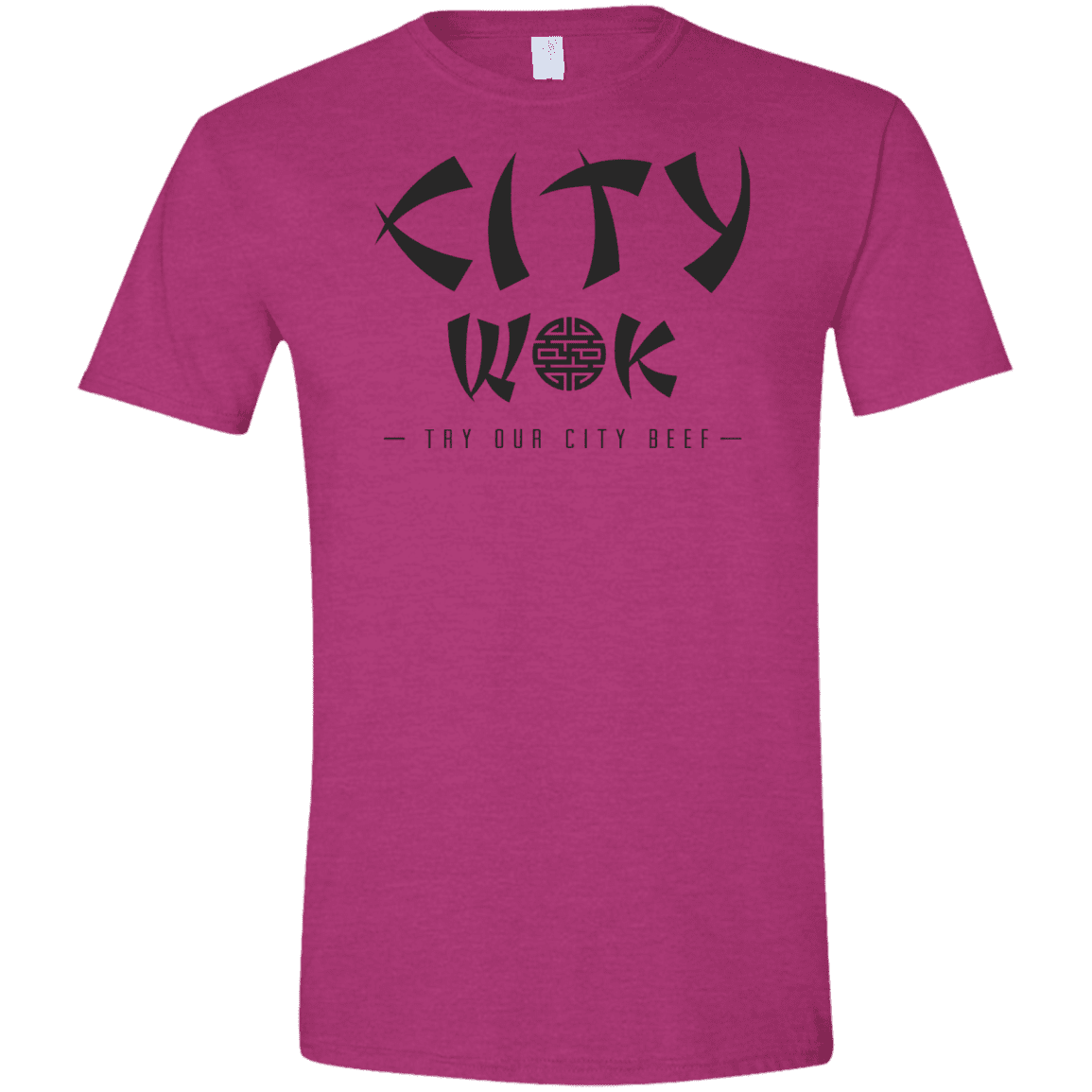 T-Shirts Antique Heliconia / S City Wok Men's Semi-Fitted Softstyle