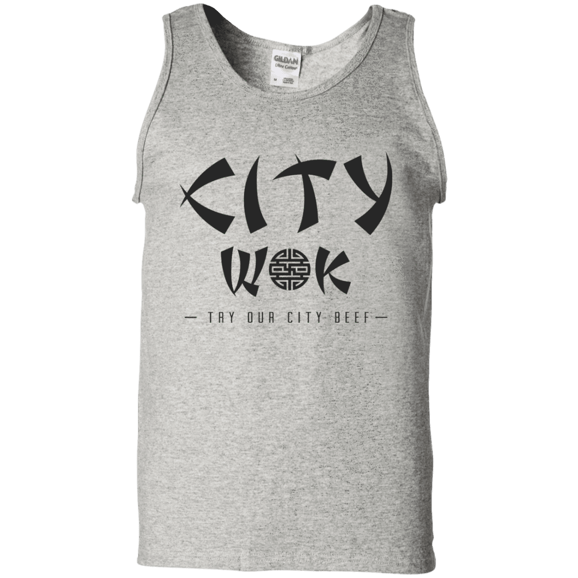 T-Shirts Ash / S City Wok Men's Tank Top