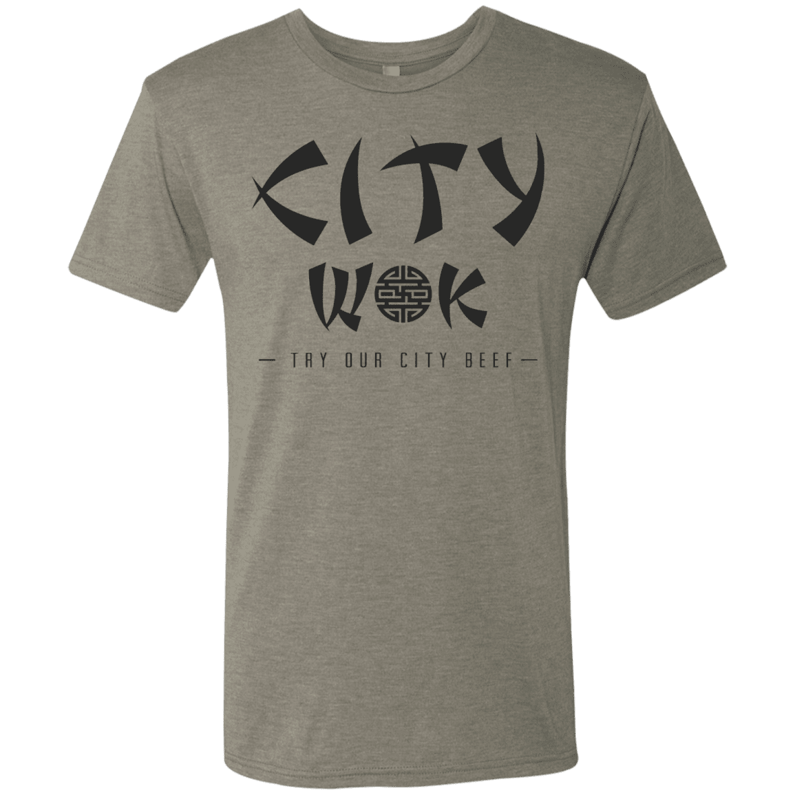 T-Shirts Venetian Grey / S City Wok Men's Triblend T-Shirt